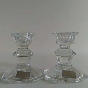 Mikasa | Accents | Mikasa Crystal Candle Sticks | Poshmark
